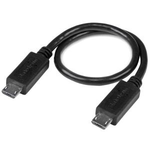 USB Otg Cable - Micro USB To Micro USB - M/m - 8 In                                                 