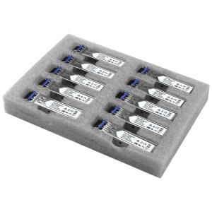 Gigabit Fiber Sfp Transceiver Module - Cisco Glc-lh-sm Compatible - Sm/mm Lc - 10 Pack              
