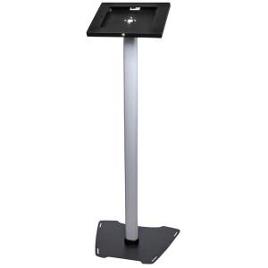Locking Floor Stand For 9.7in iPad Tablets - Steel And Aluminum                                     
