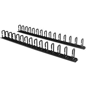 Vertical Cable Organizer With D-ring Hooks - 0u - 6ft                                               