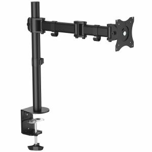 Monitor Mount With Articulating Arm - Heavy Duty Steel Design                                       