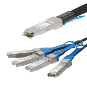 Qsfp+ Breakout Cable - Cisco Compatible - Qsfp+ To 4 Sfp+ 5m 