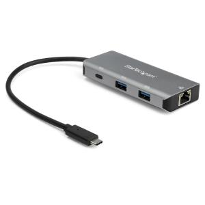 3-PORT USB-C HUB WITH LAN PORT - 10GBPS - 2X USB-A 1X USB-C (HB                                                                                       