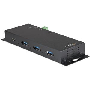 USB C Hub 10gbps 4 Port - Metal Industrial USB 3.2/3.1 Gen 2