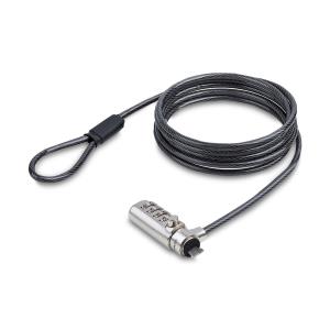 Slim Laptop Cable Lock 2m K-slot Compatible Combination