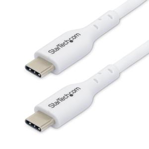 USB-c Charging Cable, Charge & Sync, 60w (3a) Pd, USB 2.0 Laptop Charger Cable - White USB C Charging Cord 2m