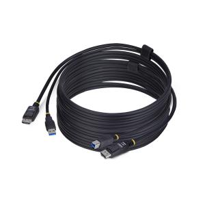 DisplayPort And USB 5gbps KVM Cable 4k 60hz, Universally Compatible Dp 1.2/USB 3.0 3m