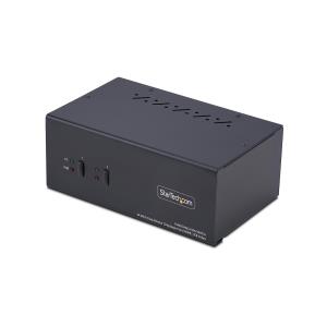 Dual-monitor DisplayPort 2-port And Hdmi KVM Switch