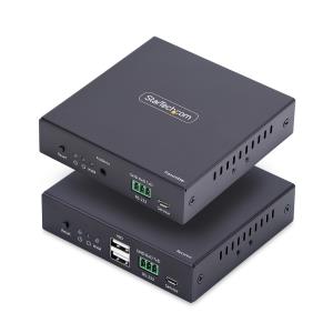 Hdmi KVM Extender Over Ip Network 4k 60hz Driverless Hdmi And USB Over Ethernet/CAT6 Avoip Tra