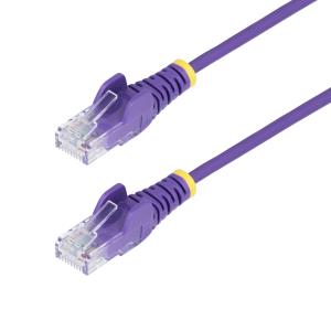 Patch Cable - CAT6 - Utp - Snagless - Slim - 15m Purple
