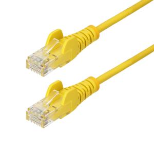 Patch Cable - CAT6 - Utp - Snagless - 2m - Yellow Slim