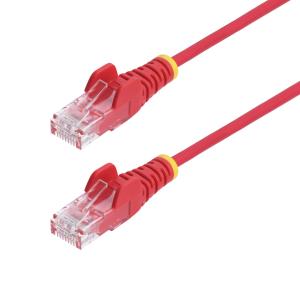 Patch Cable - CAT6 - Utp - Snagless - 10m - Red Slim