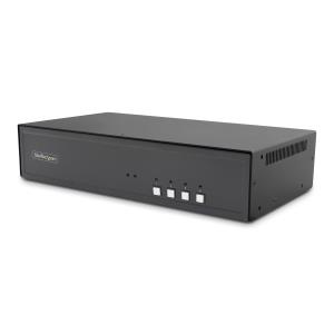 Secure 4-port Quad-monitor KVM Niap 4.0 Cac Mst Us Built