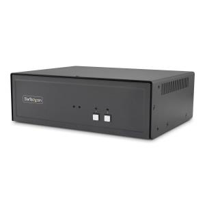 DVI KVM Switch Secure 2-port Niap 4.0 Cac Us Built