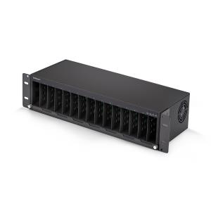 Media Converter Chassis Unmanaged 19in Rackmount 15-slot 