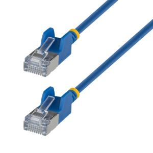 Patch Cable - CAT6a - Utp - 15cm - Blue Ultra Slim
