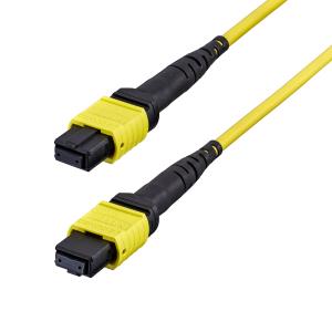 Fiber Optic Cable - 12f Type-a, Os2 Single Mode Mtp/apc Female 3m