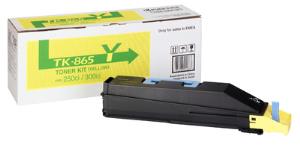 Toner Cartridge - Tk-865y - Standard Capacity - 12k Pages - Yellow