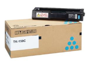 Toner Cartridge - Tk-150c - Standard Capacity - 6k Pages - Cyan