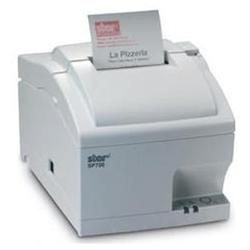Hybrid Thermal / Matrix Printer Sp712md Uk White High Speed Clam-shell 9pin - Tear Bar Parallel