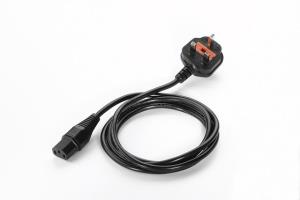 Power Cord 18awg 10a 250v Uk