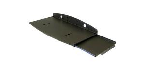 Keyboard Tray With Sliding Mouse Tray & Wrist Rest Holder Black