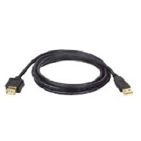 USB A/a Gold Extension Cable For USB 2.0 (USB-a M/f) 1.8m 6ft
