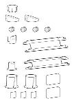 Accessory - Spare Parts Kit Lx Pro Wall Mount Skus - Industrial Grey