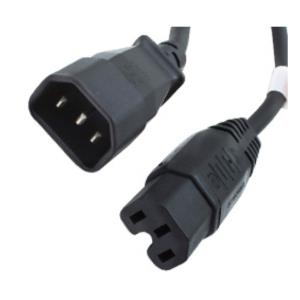 Power Cable Pdu To Switchiec C14(m)-iec C15(f) 1m                                                   