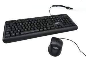 Origin Combo - Keyboard And Mouse - Corded - Black - Qwerty Us / Int'l