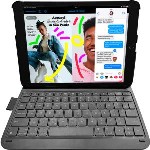 Slim Pro Keyboard Case - 10.2in - For iPad 7/8/9 Gen - Qwerty Uk