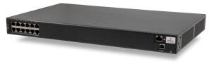 6 port 60W/port IEEE 802.3bt indoor PoE midspan 10G 450W EU/UK Power Cord