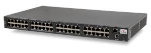 24 port 60W/port IEEE 802.3bt indoor PoE midspan 10G 1kW EU/UK Power Cord