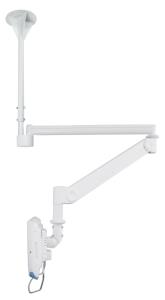 MEDICAL CEILING MOUNT 10-24IN C MAX 12KG.VESA75X75TO100X100MM                                                                                         