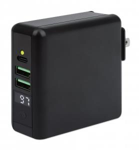 Travel Wall Charger and Powerbank 8000mAh 4-in-1