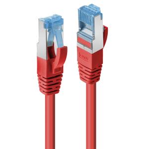 Patch Cable - CAT6a - S/ftp Pimf Lsoh - Red - 50cm