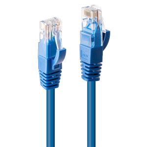 Network Patch Cable - CAT6 - U/utp - Snagless - Gigabit Blue - 10m
