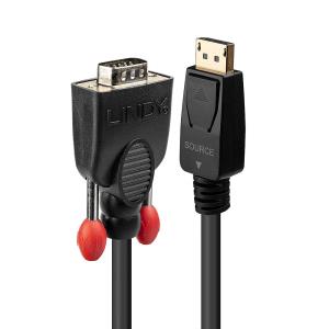 Cable - DisplayPort To Vga - Black - 3m