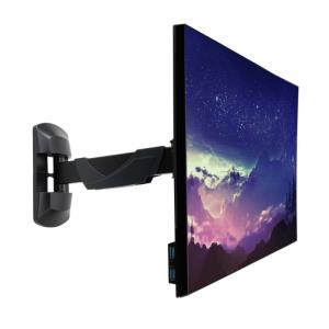 Wall Bracket Mount - Under Kitchen Cabinet-  LCD And LED Tv - For Up To 5kg / 15in Screens Silver