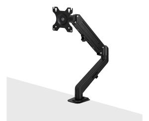 Gas Arm Display Mount - Desktop - Single  - Black