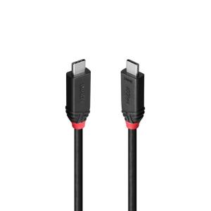 Cable  - USB Type C Male To Male - 2m - Black Line