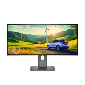 Desktop USB-C Monitor - ThinkVision P34WD-40 - 34in - 3440x1440 (UWQHD) - 4ms IPS