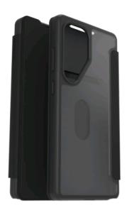 Galaxy S25 Ultra - React Folio - Clear / Black - ProPack