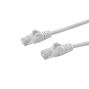 10M RJ45 CAT5E UTP STRAND FLUSH MOULDED NETWORK CBL-24AWG WHITE                                                                                       