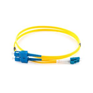 10m Lc To Sc 9/125 Duplex Fibre Optic Pa                                                            