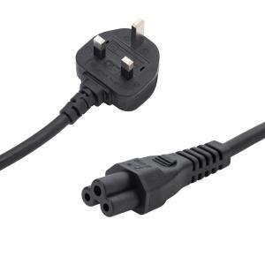 2m Mains Cable Moulded 3 Pin 13 Amp Plu                                                             