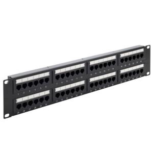 Patch Panel 48 Port 2u Rj45 CAT6                                                                    