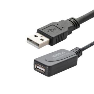 USB A Male 2 Active Extension Cable - A Male To A Female 15m                                        