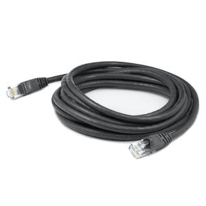 Network Patch Cable CAT6a - Rj-45 (male) To Rj-45 (male) - Stp Snagless - Black - 2m