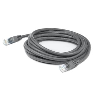 Network Patch Cable CAT6a - Rj-45 (male) To Rj-45 (male) - Stp Snagless - Grey - 1m